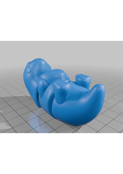 Flexi Dino ve Valentine In Kalp Anahtarlığı (Sadece Plastik Aparattır!!!) 3D modelleri