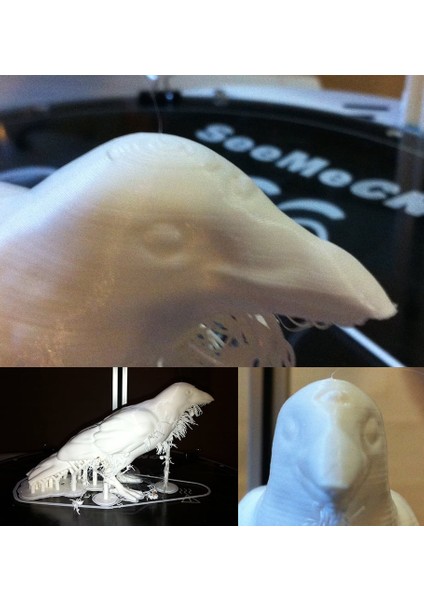 Üç Eyed Raven (Aslında Bir Karga, Sadece Arkadaşlarına Söyleme) (Sadece Plastik Aparattır!!!) 3D