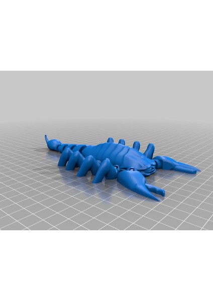 Eklemli Akrep! (Sadece Plastik Aparattır!!!) 3D modelleri