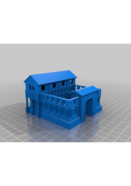 Imparatorluk Çağı Iı Kışla (Sadece Plastik Aparattır!!!) 3D fiyatları
