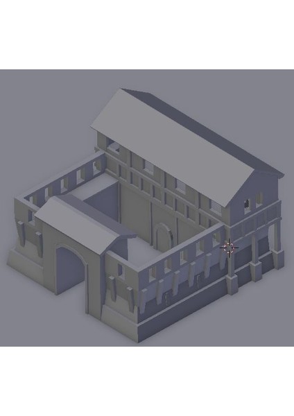 Imparatorluk Çağı Iı Kışla (Sadece Plastik Aparattır!!!) 3D modelleri