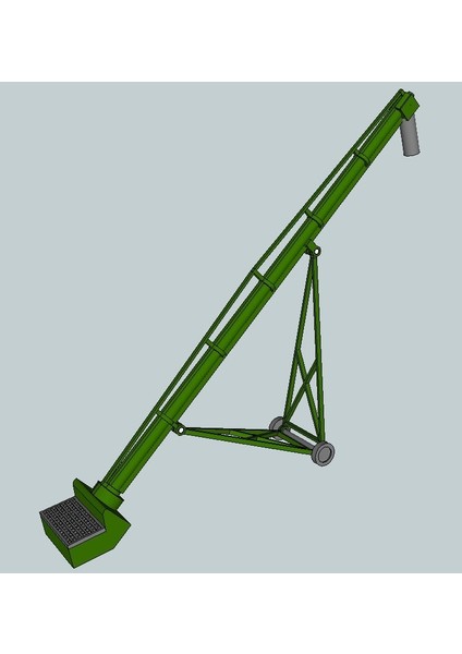 Ho Ölçekli Tahıl Burgu ve Çöp Kutusu (Sadece Plastik Aparattır!!!) 3D modelleri