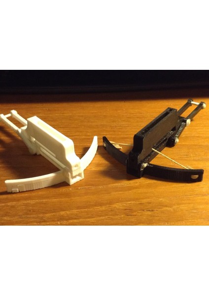 Mini Tekrarlayan Tatar Yayı 2.0 (Sadece Plastik Aparattır!!!) 3D