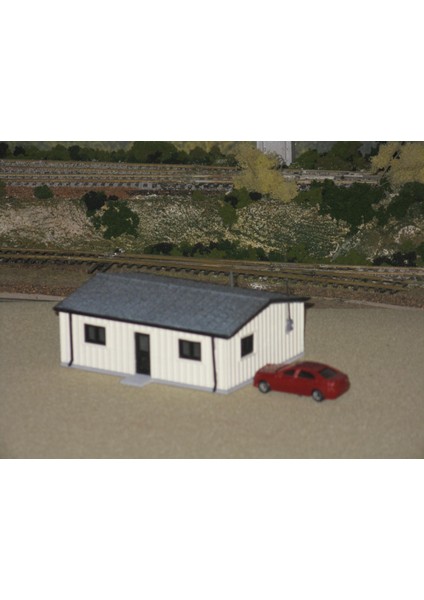 Ho Ölçekli Bahçe Ofisi (Sadece Plastik Aparattır!!!) 3D fiyatları