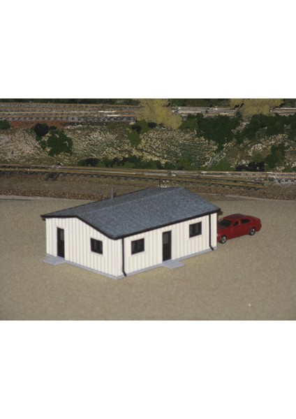 Ho Ölçekli Bahçe Ofisi (Sadece Plastik Aparattır!!!) 3D modelleri