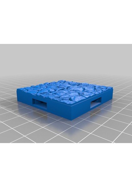 Antik Mezar Standart Tile - 3dlayeredscenery (Sadece Plastik Aparattır!!!) 3D