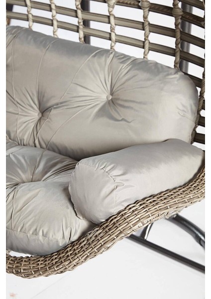 Capri Cunda Rattan Bahçe Balkon Salıncak Gri̇ modelleri