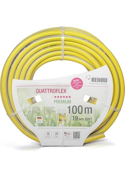 Quattroflex Plus 100M Hortum 3/4" (19MM)
