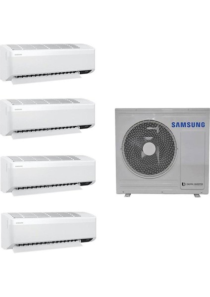 Wind Free Multi 1+4 Sistem (AJ080TXJ4KH/EA) 7+7+7+7 Btu 8 Kw Dış Ünite