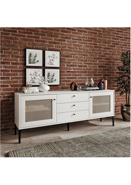 Trio White Konsol