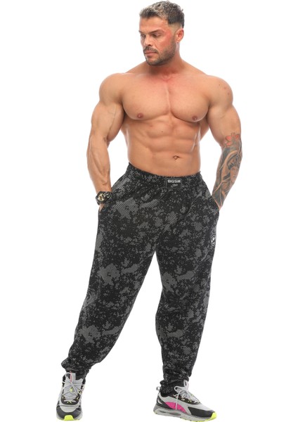 Teknik Kamuflaj Eşofman Şalvar Kesim Body Pantolon indirimleri