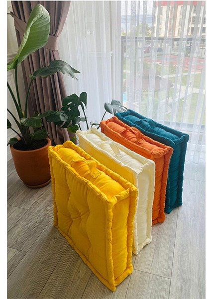Fransız Yer Minderi 60X60 Puf, Tv Minderi, Balkon Minderi, Palet Minderi, Kış Bahçesi Minderi, Çocuk Minderi, Koltuk Minderi, Lila