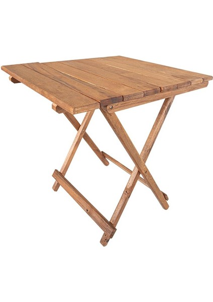 Ahşap Katlanır Masa Piknik Masası Balkon Masası