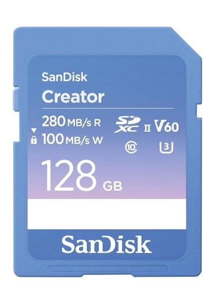 Creator Sd-Uhs-Iı Hafıza Kartı 128 GB (Dslr ve Aynasız Kameralar, 6k Video, V60, Uhs-Iı, 280 Mb/s Okuma, Rescuepro Deluxe, Adobe Creative Cloud) fiyatları