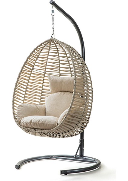 Clas Swing Salıncak, Krem Rattan Krem Kumaş fiyatları