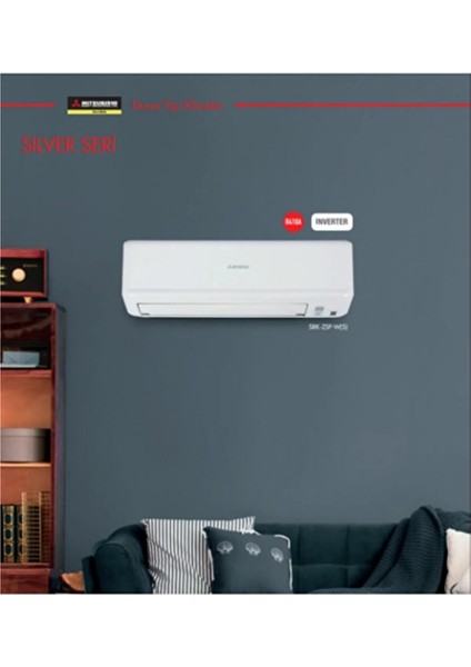 2024 Model Heavy Inverter Klima Silver Serisi 12000 Btu/h A++ Enerji Sınıfı