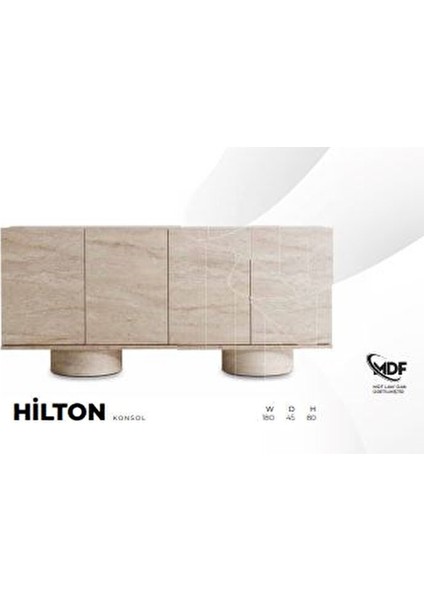 Hi̇lton Mdf Konsol