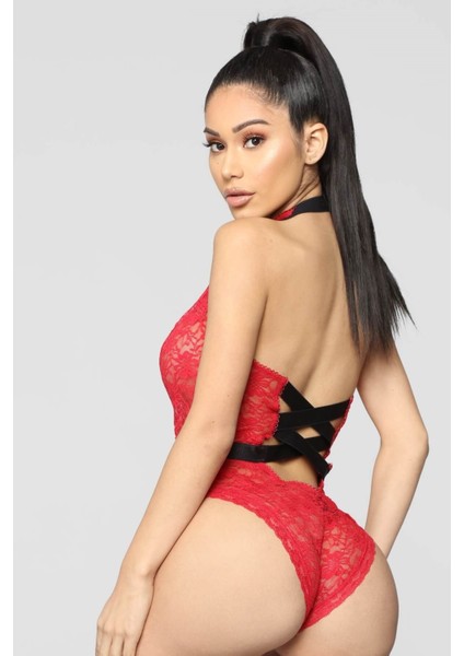 Özel Boyun ve Bel Kısmı Fiyonklu Babydoll 3209 Fırsat!!! fırsatları