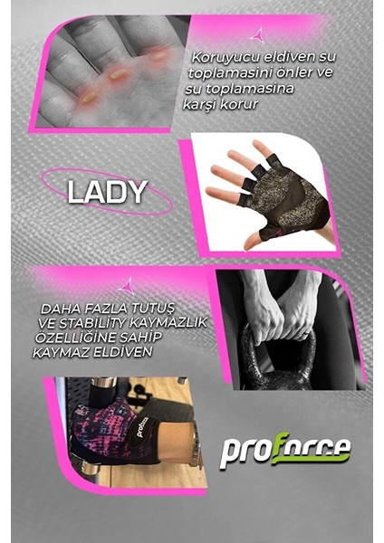 Kadın Fitness Body Eldiveni Lady L fiyatları