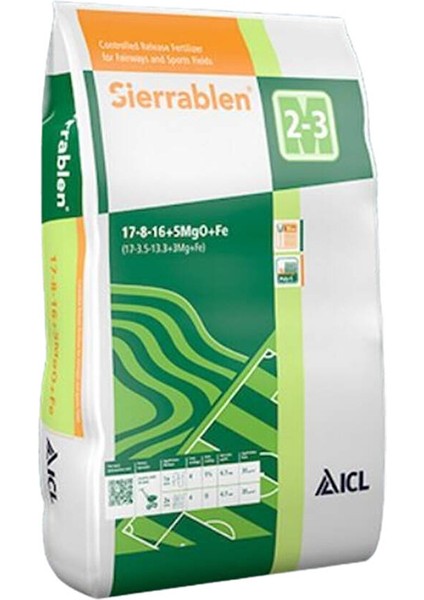 Sierrablen 17-8-16 Çim Gübresi