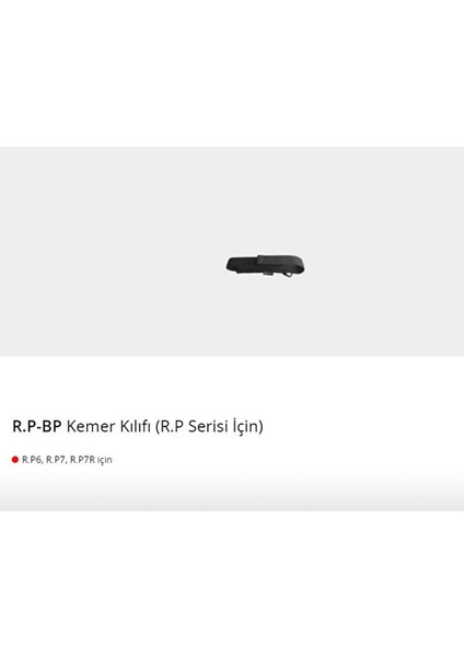 R.p-Bp Kemer Kılıfı (R.p Serisi Için) fiyatları
