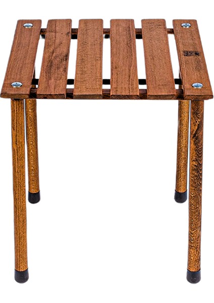Ahşap Katlanır Kamp ve Piknik Masası Kahverengi 40X40X40CM fırsatları