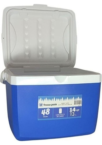Sunset Glide 14 Qt Soğutucu Buzluk 13 Litre Mavi fiyatları