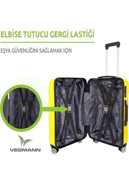 Vela Sarı Kabin Boy Valiz Sarı indirimleri