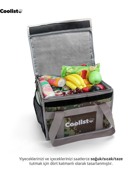 Coolist CL36C 36 Litre Katlanabilir Termos Bez Çanta / Buzluk
