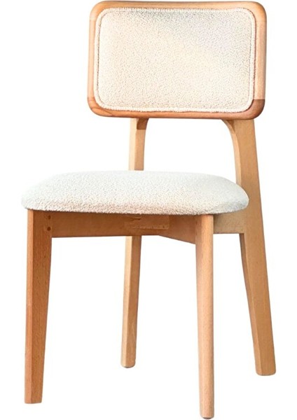 Woodenbend Mirla Yuvarlak Ahşap Döşemeli Masa Takımı 100X100 fırsatları