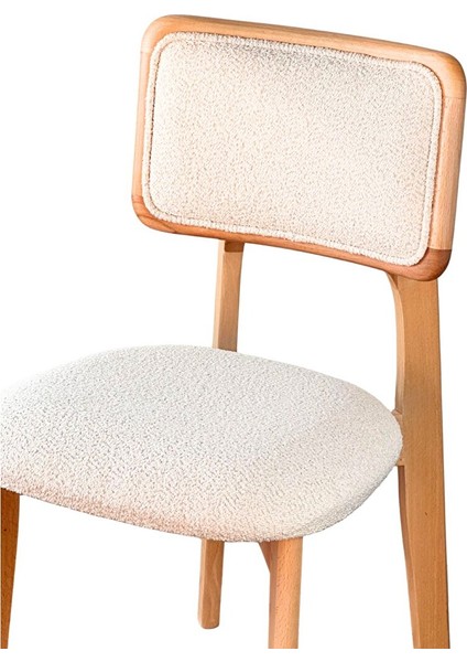 Woodenbend Mirla Yuvarlak Ahşap Döşemeli Masa Takımı 100X100 indirimleri