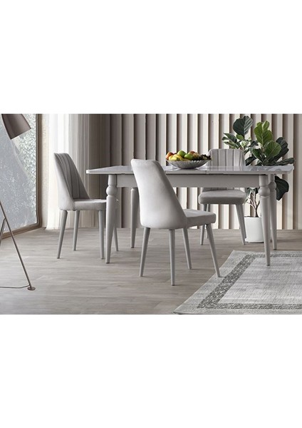 Kestel Mdf Açilir Yemek Masasi+6 Sandalye fiyatları