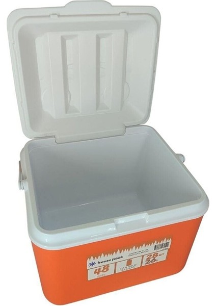 Adventure 28 Qt Soğutucu Buzluk 26 Litre Turuncu fırsatları