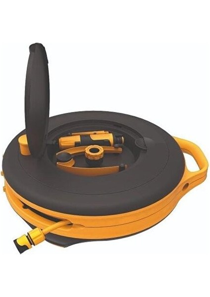 1020436 Hortum Makara Seti S 3/8" Siyah 9 mm 15 M