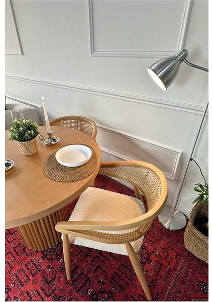 Perla Ahsap Masa Sandalye Takımı 100X100 Ölçüsünde