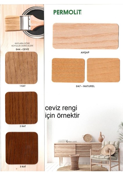 Vernikli Ahşap Koruyucu Boya Koyu Meşe 2.5 Lt. Koyu Meşe fırsatları