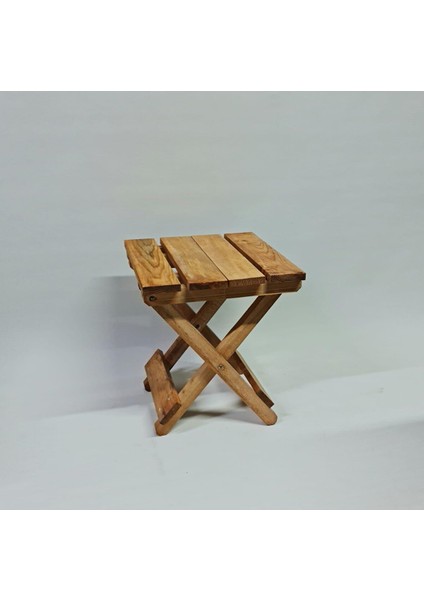 Ahşap Katlanır Tabure 1 Adet 30 cm x 36 Xm indirimleri