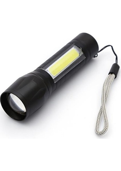 USB Şarjlı Kutulu Küçük El Feneri