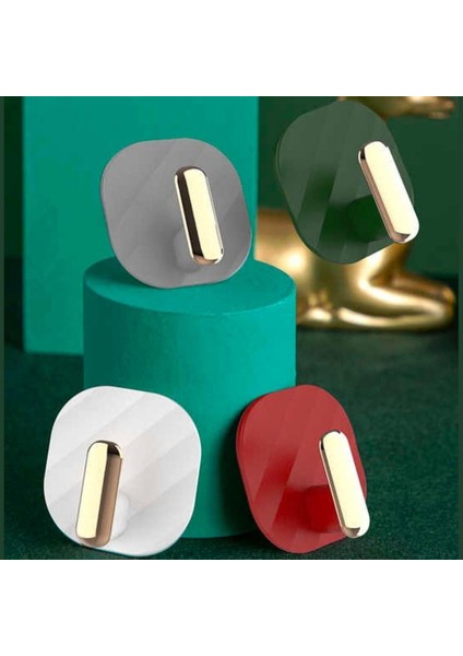 Omb Store 2li Yapışkanlı Retro Askılık Dolap Kapak Kulpu Beyaz fırsatları