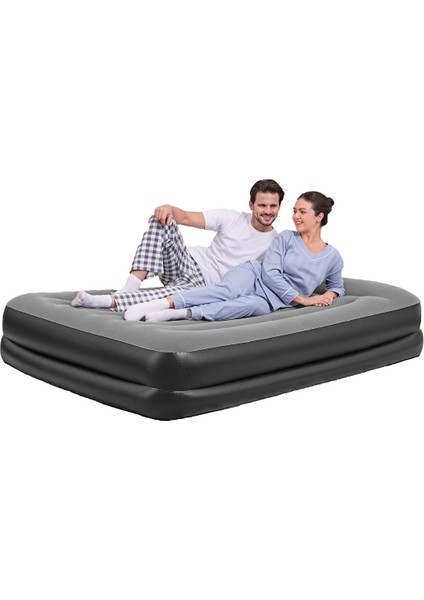 Çift Kişilik Şişme Yatak Dahili Elektrikli Pompa 67403