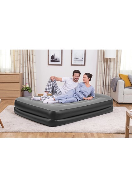 Çift Kişilik Şişme Yatak Dahili Elektrikli Pompa 67403 fırsatları