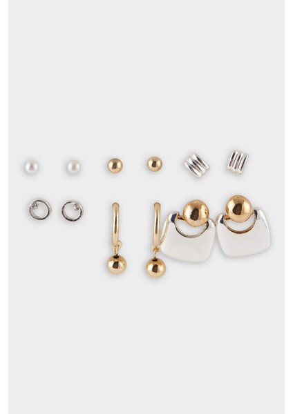 Kadın 6'lı Gold Küpe F5984AXNS