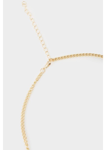Kadın Kalpli Gold Kolye F5995AXNS modelleri