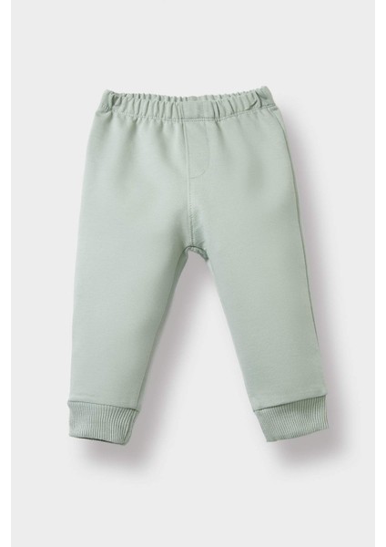 Erkek Bebek 2'li Takım Baskılı Sweatshirt Beli Lastikli Eşofman Altı fiyatları