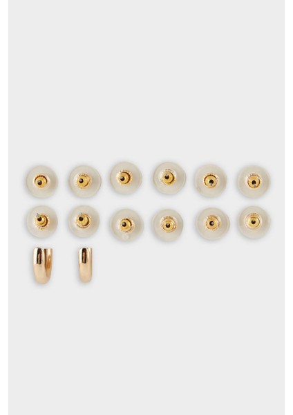 Kadın 7'li Gold Küpe F5986AXNS modelleri