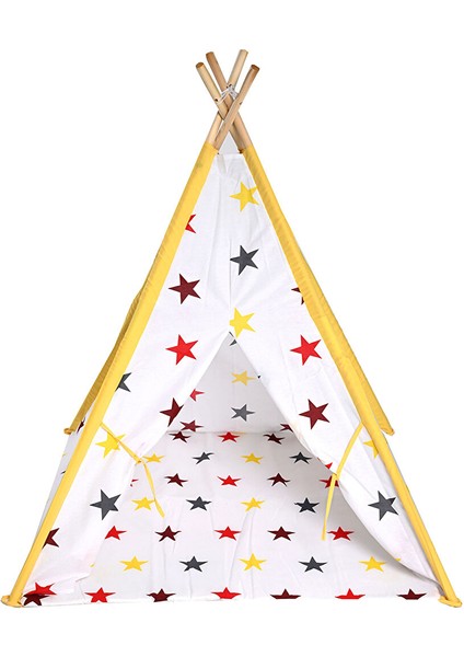 Ahşap Kızılderili Oyun Çadırı - Stars fiyatları