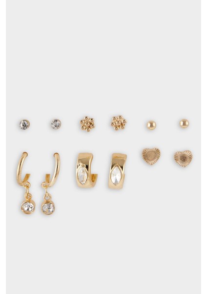 Kadın 6'lı Gold Küpe F5985AXNS