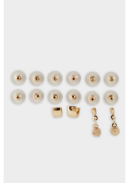Kadın 6'lı Gold Küpe F5985AXNS modelleri