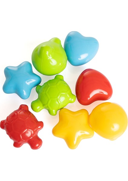 Renkli Banyo Oyuncakları 8'li