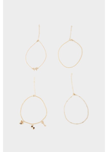 Kadın 4'lü Gold Kolye F5998AXNS